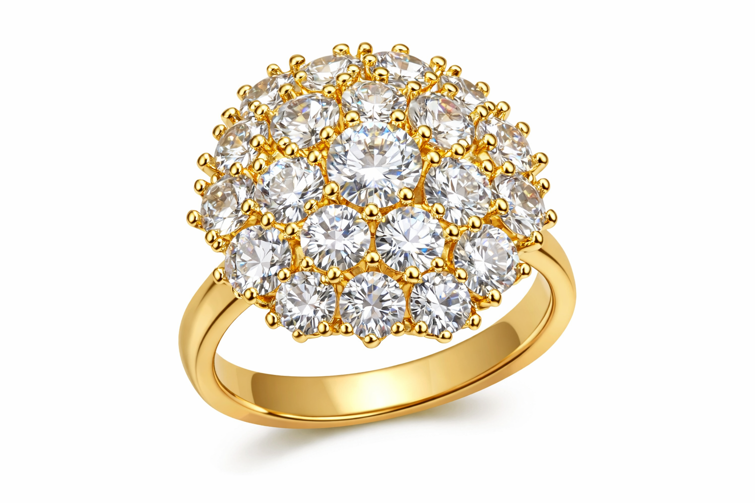 Celestial Bloom Statement Ring image 2