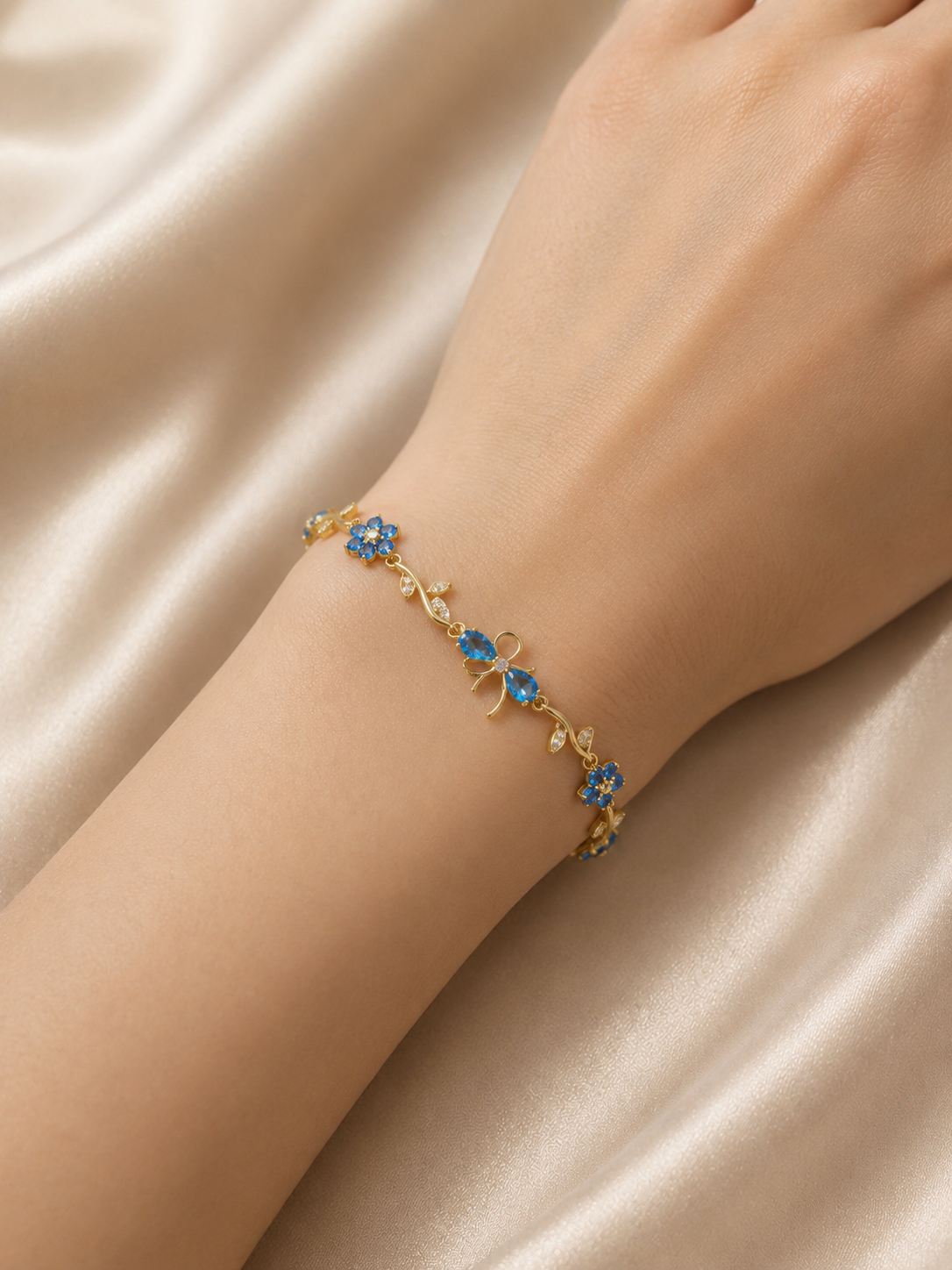 Bluebell Flutter Bracelet