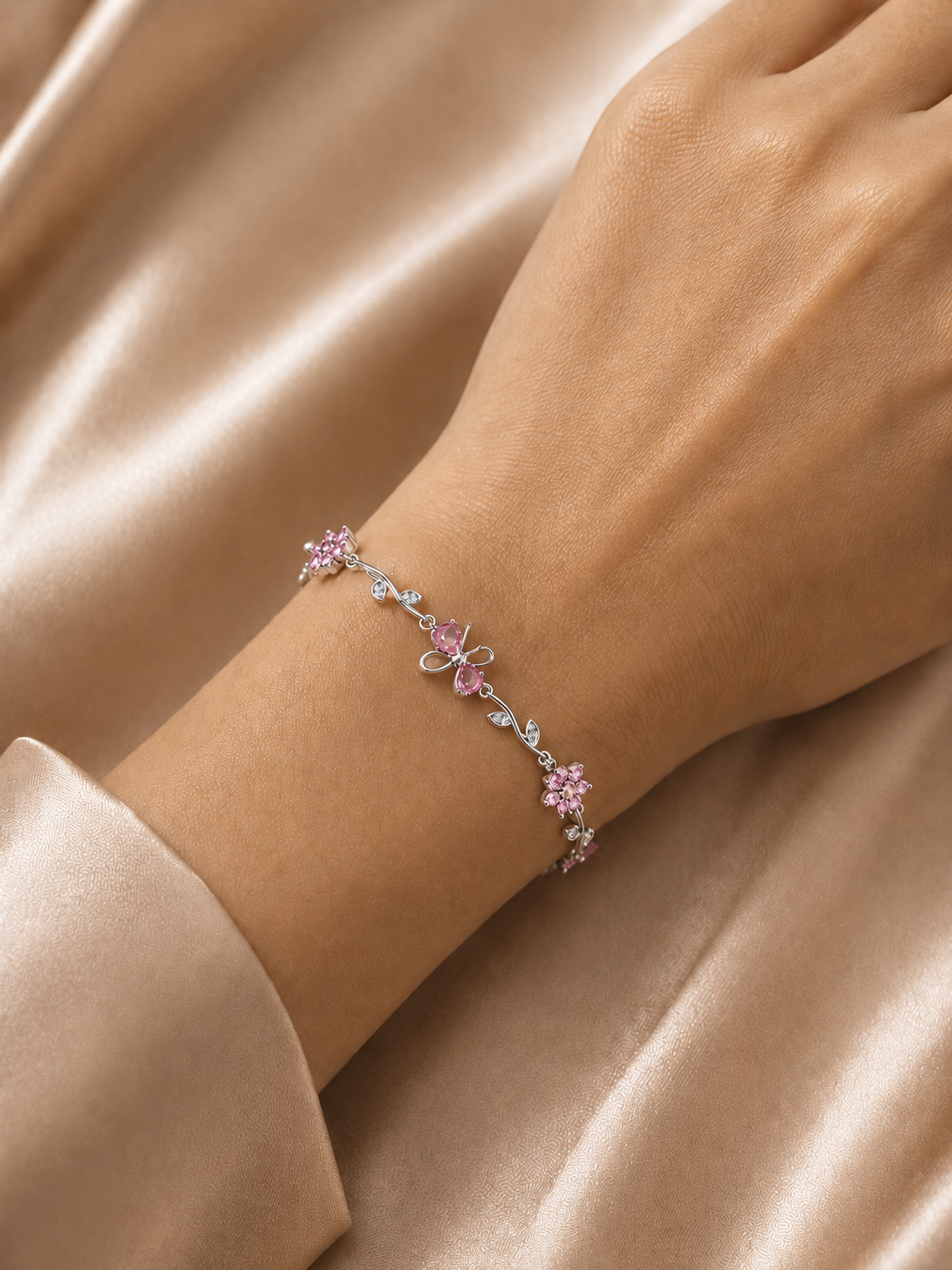 Rosé Bloom Bracelet