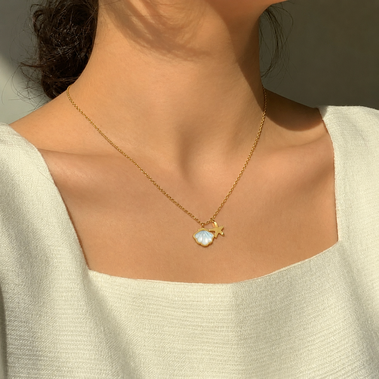 Seashell Bliss Necklace image 2