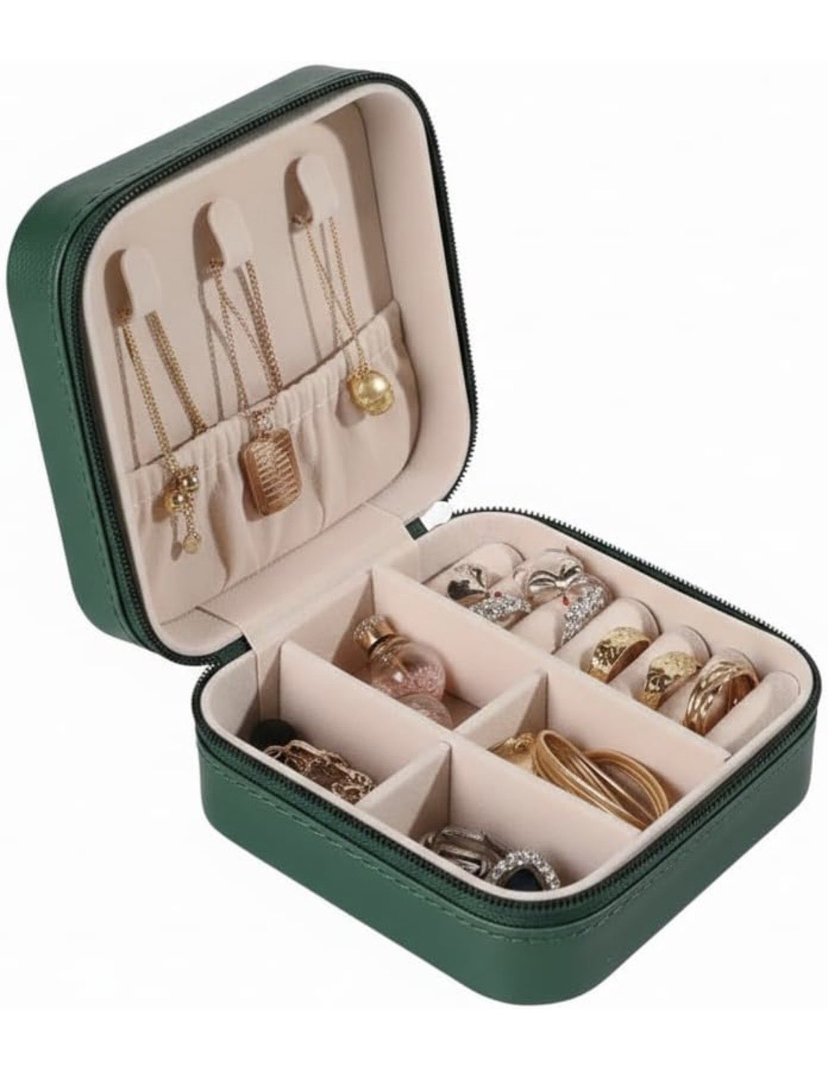 Dark green Jewellery organiser