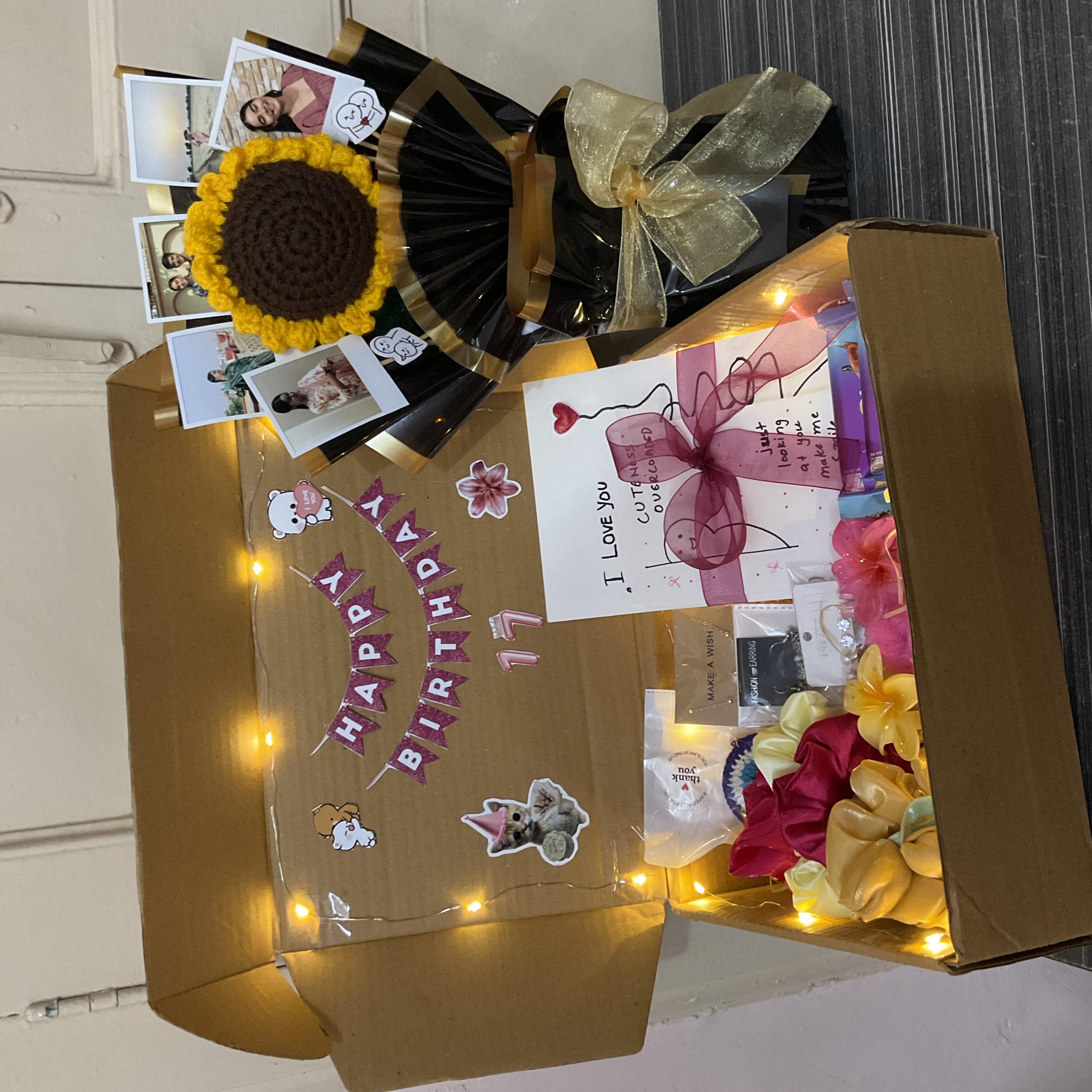 Surprise birthday gift