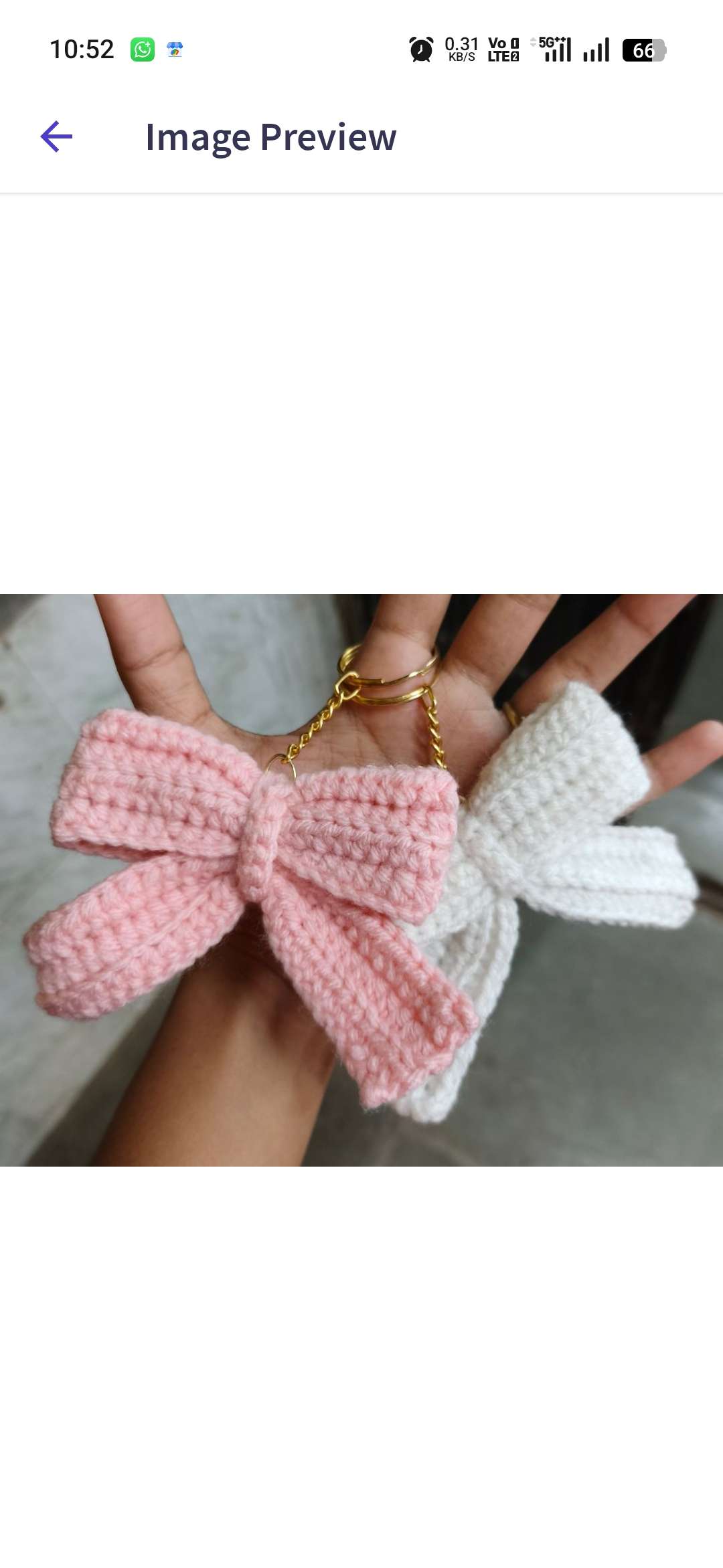 Big Bow keychain
