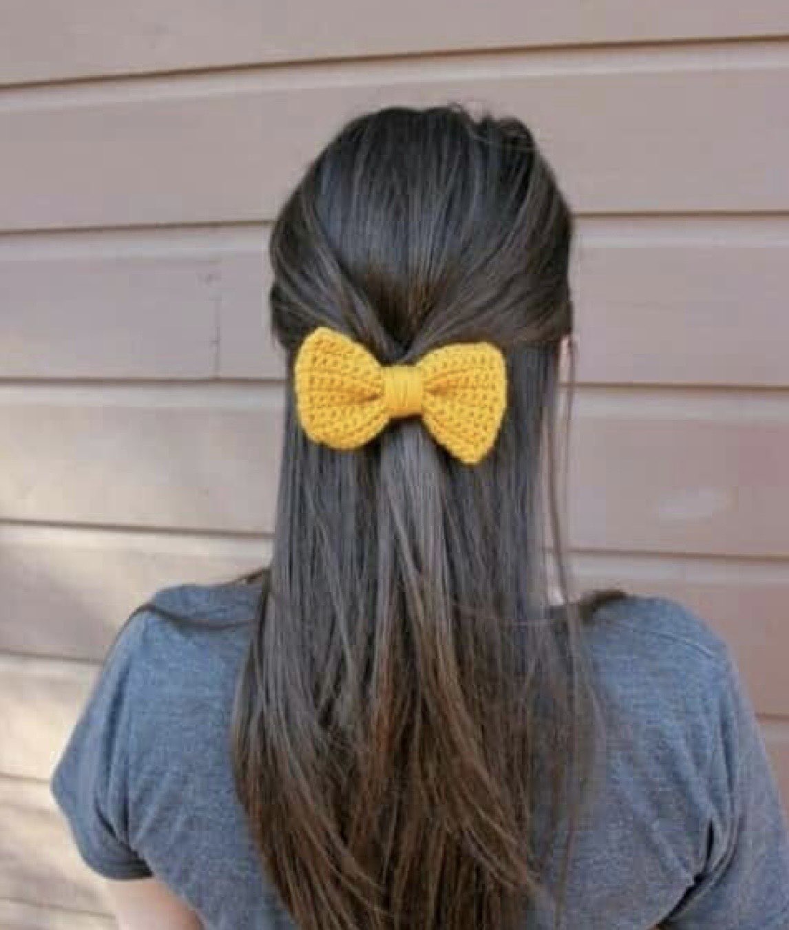 Hair bow clip