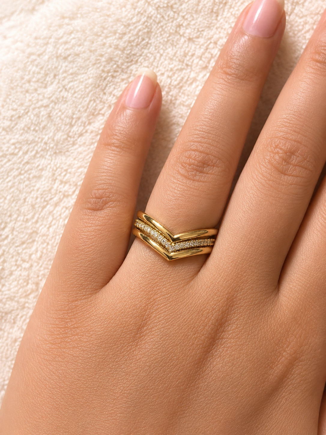 V ring adjustable