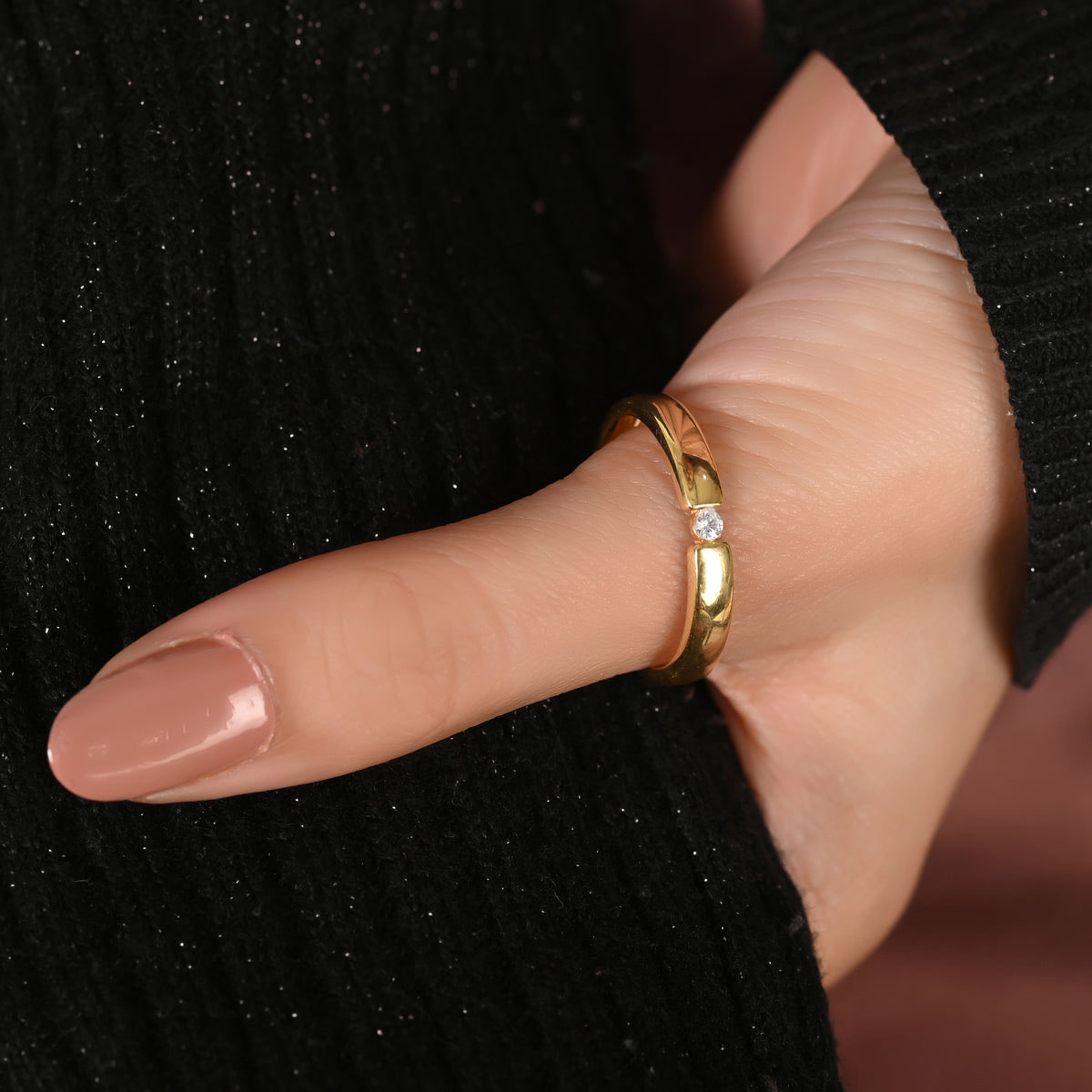 Very small diamond  ring