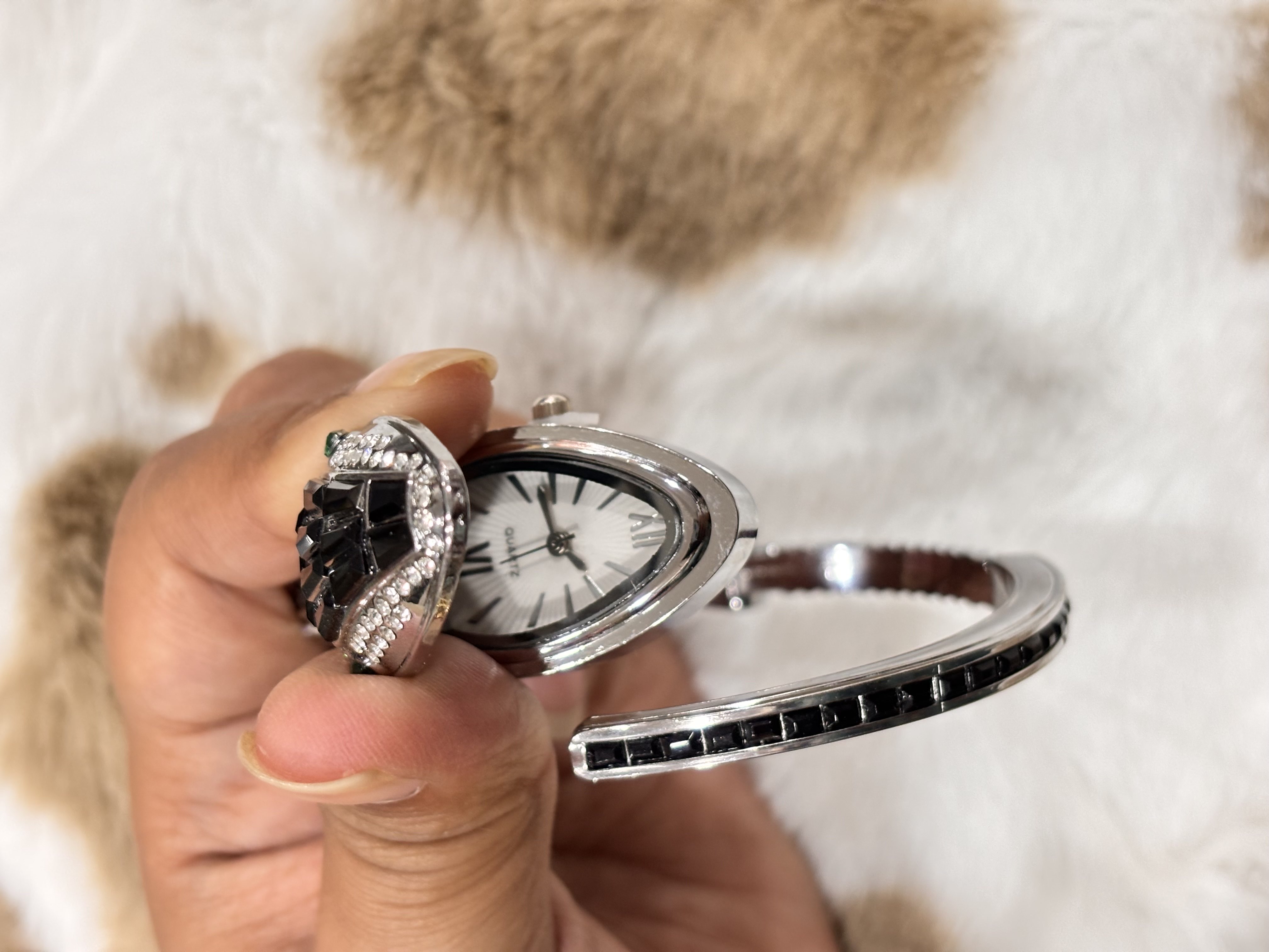 BLACK BEAUTY SNAKE WATCH