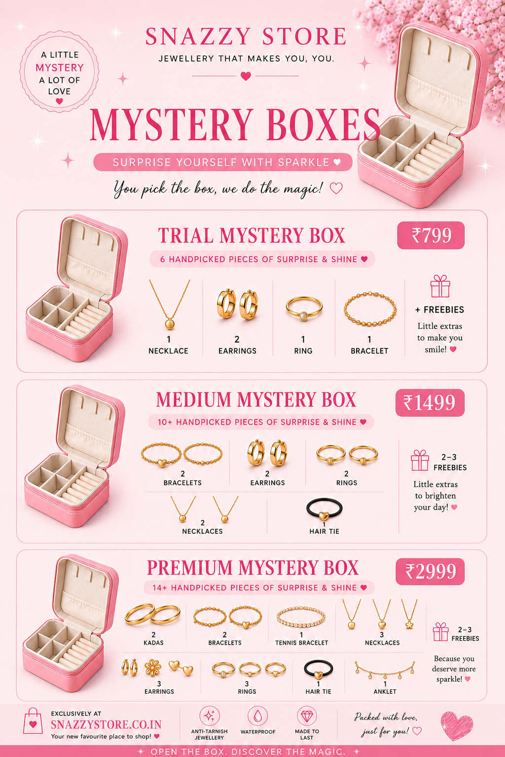 Mystery boxes