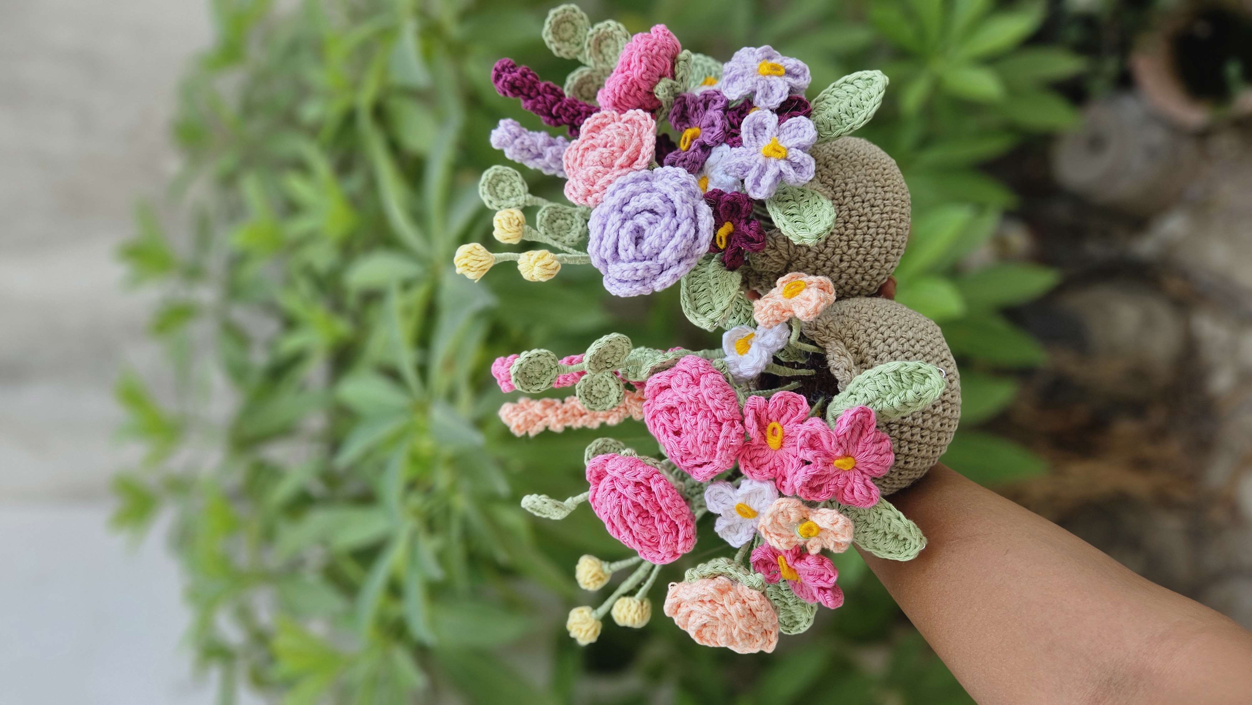 Multi flower basket