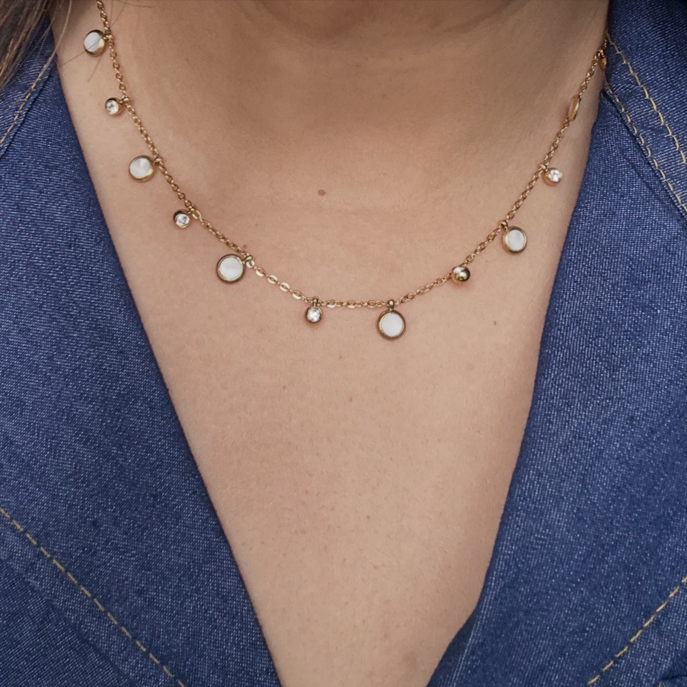 Mother of pearl Neckchain