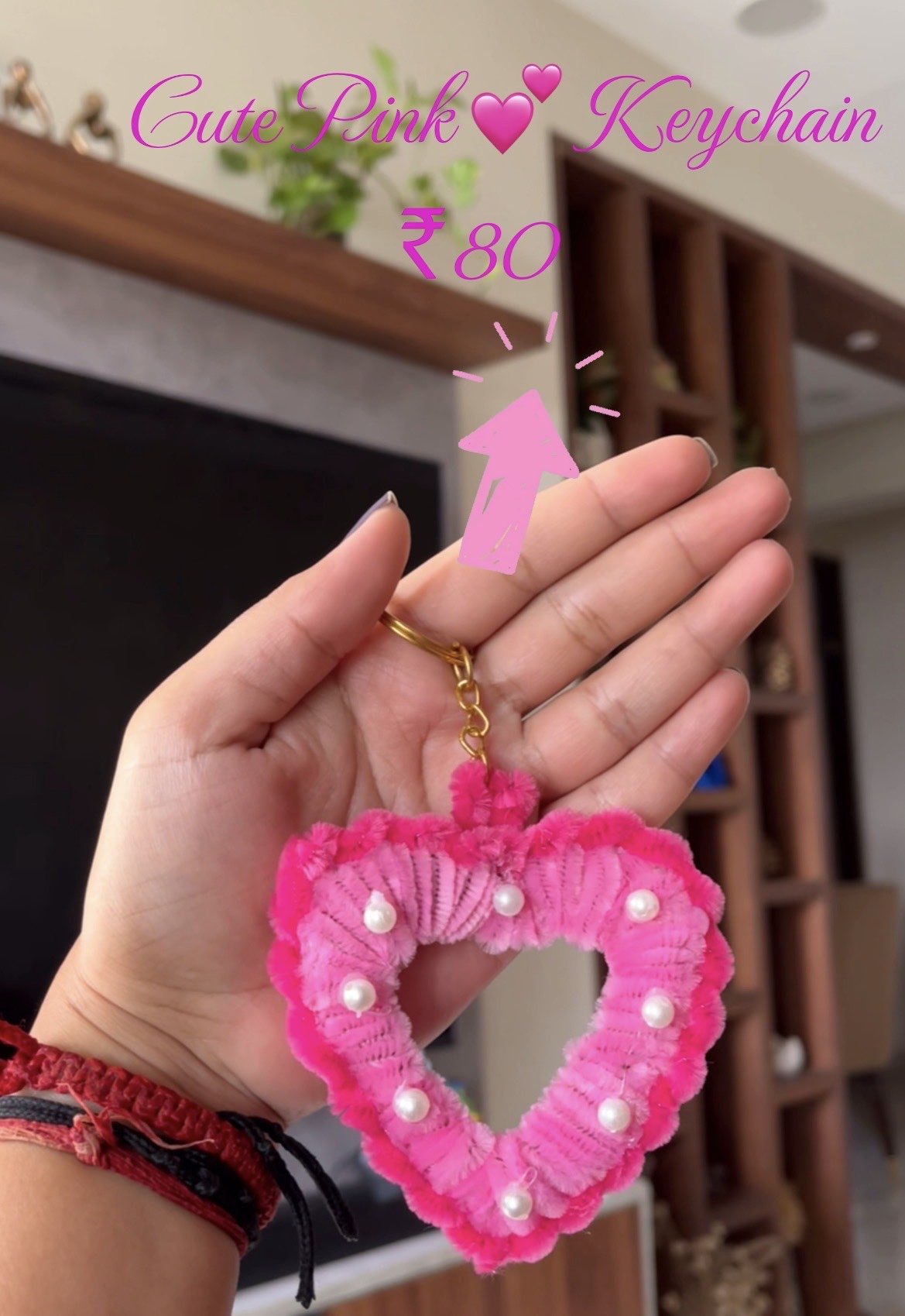 Pink 💕Keychain