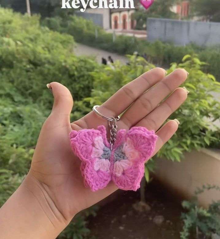 Butterfly Keychain