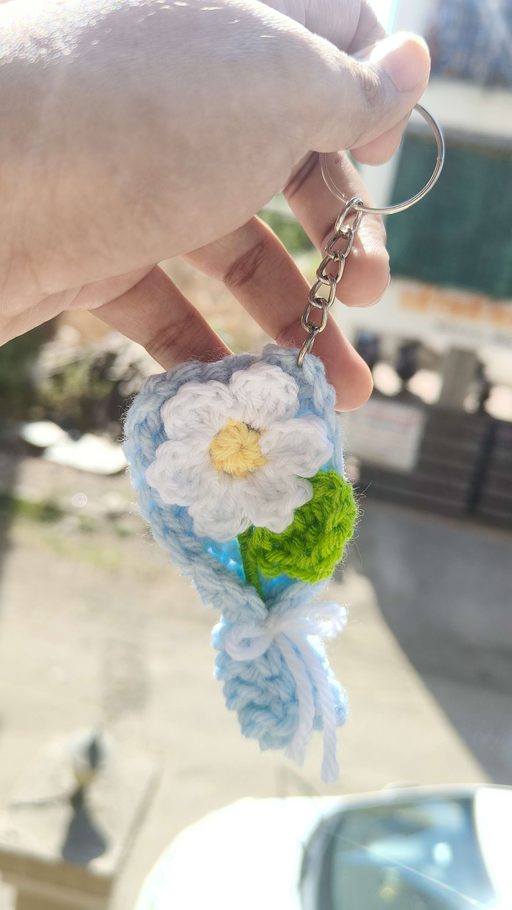 Matt Bouquet Keychain