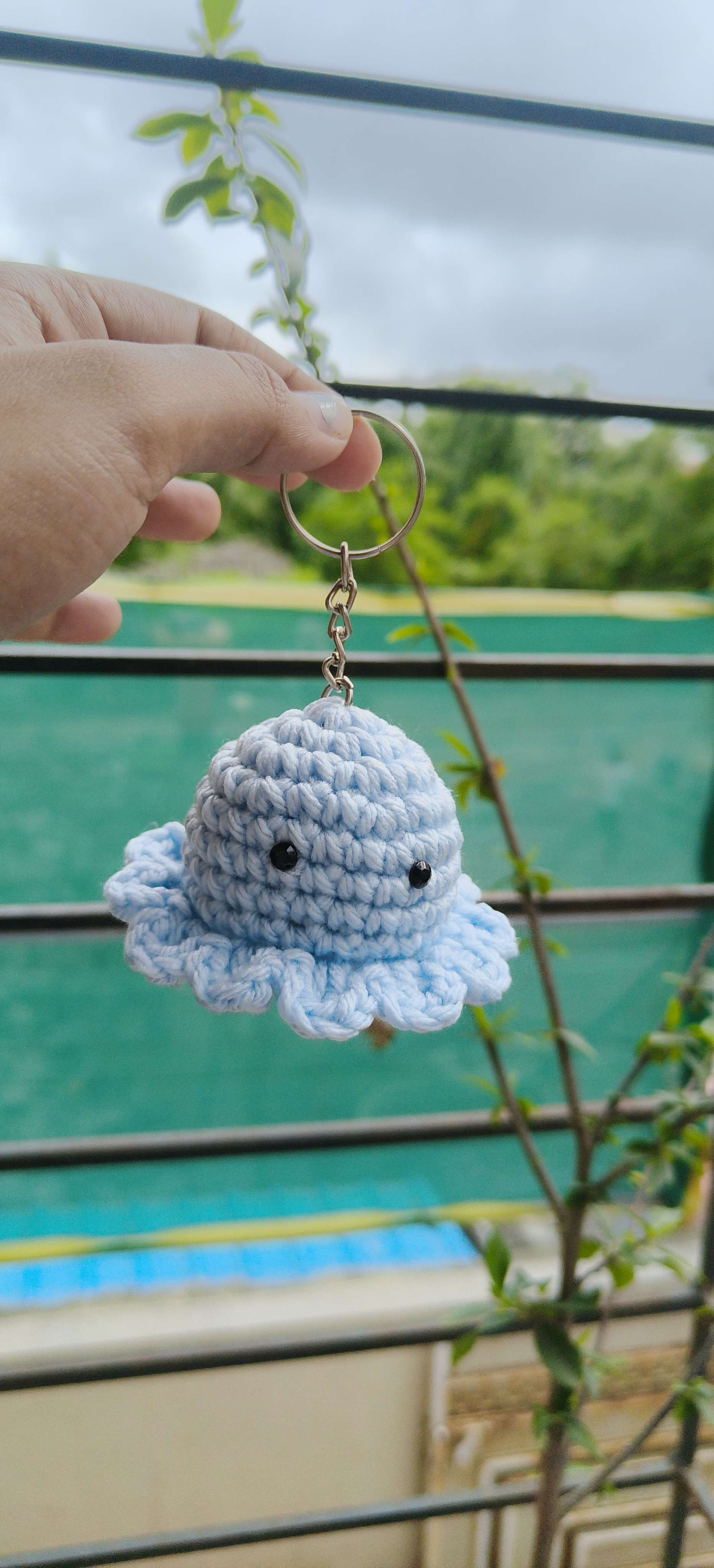 Octopus Keychain