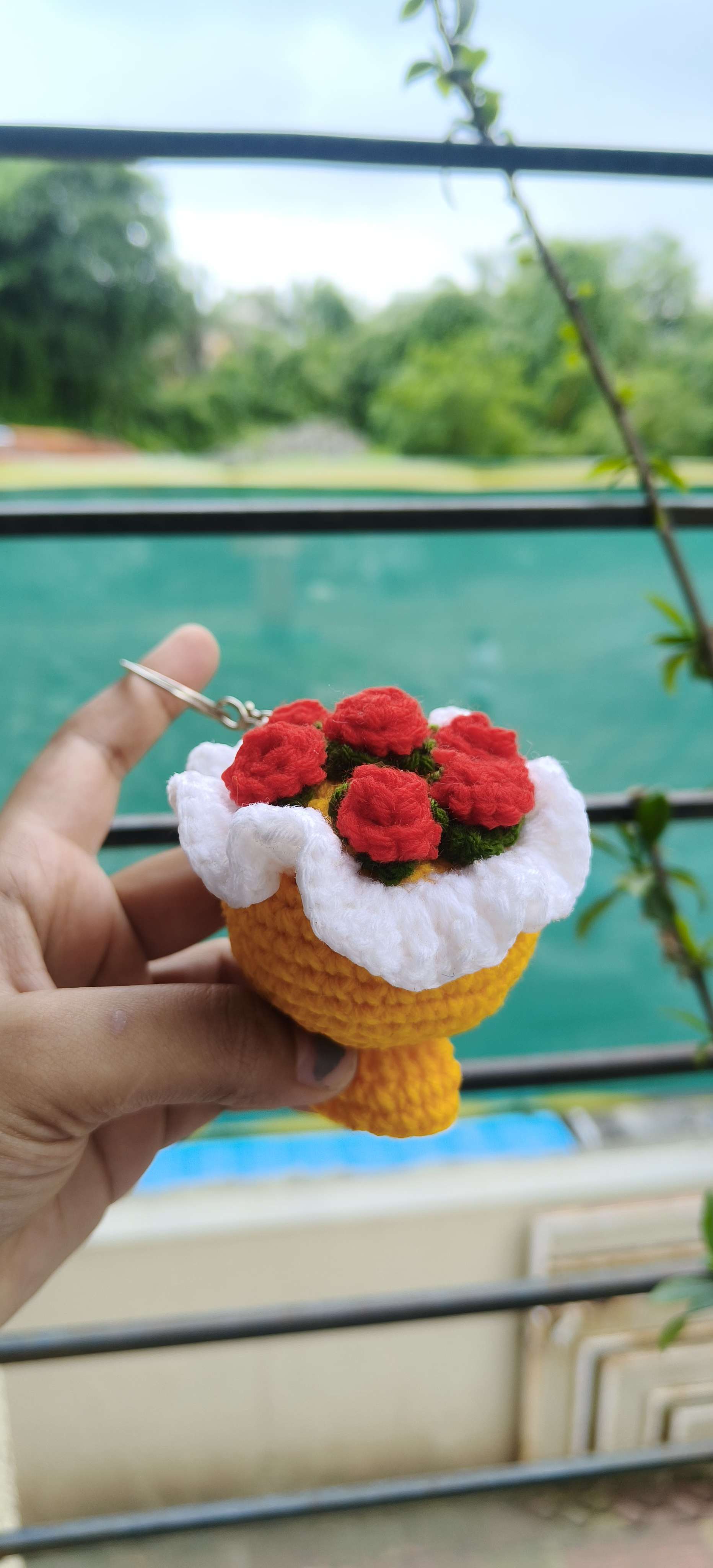 Bouquet Keychain
