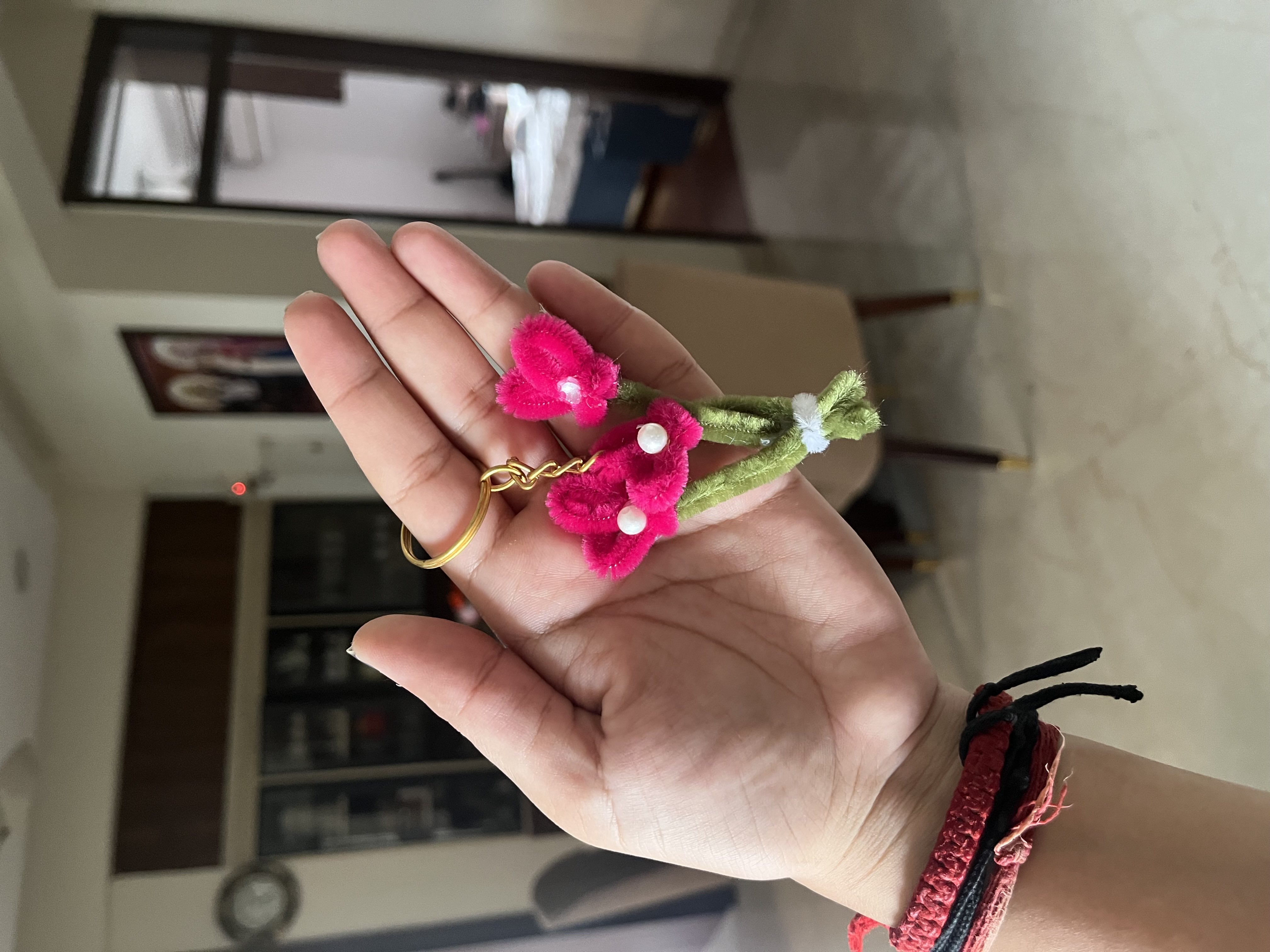 Flower Keychain