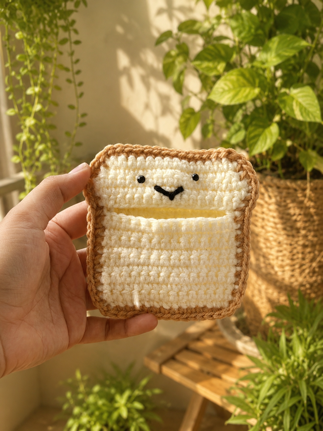 Bread -Earphone holder