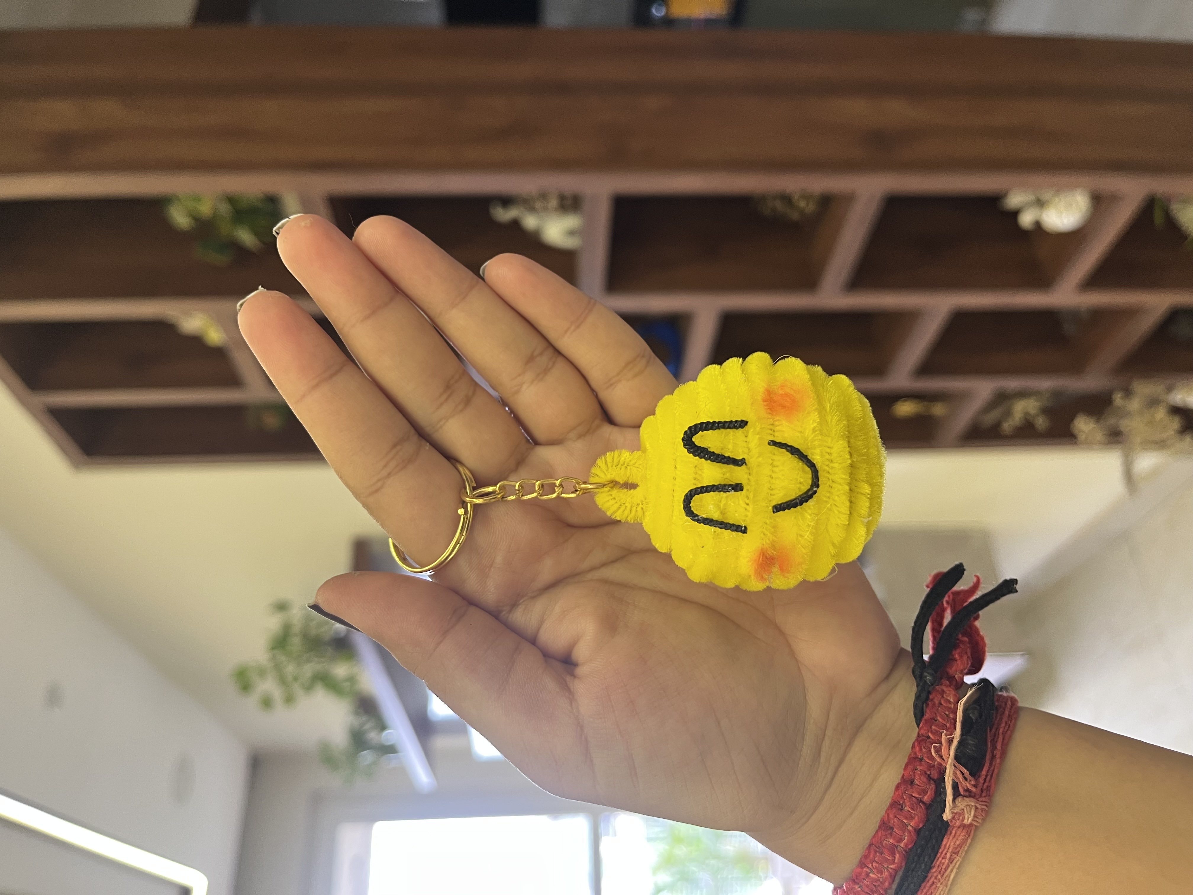 Smiley Keychain