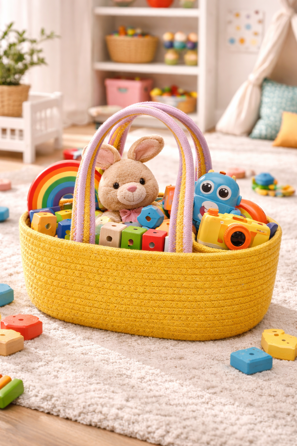Home Decor Basket  with Multy Handles