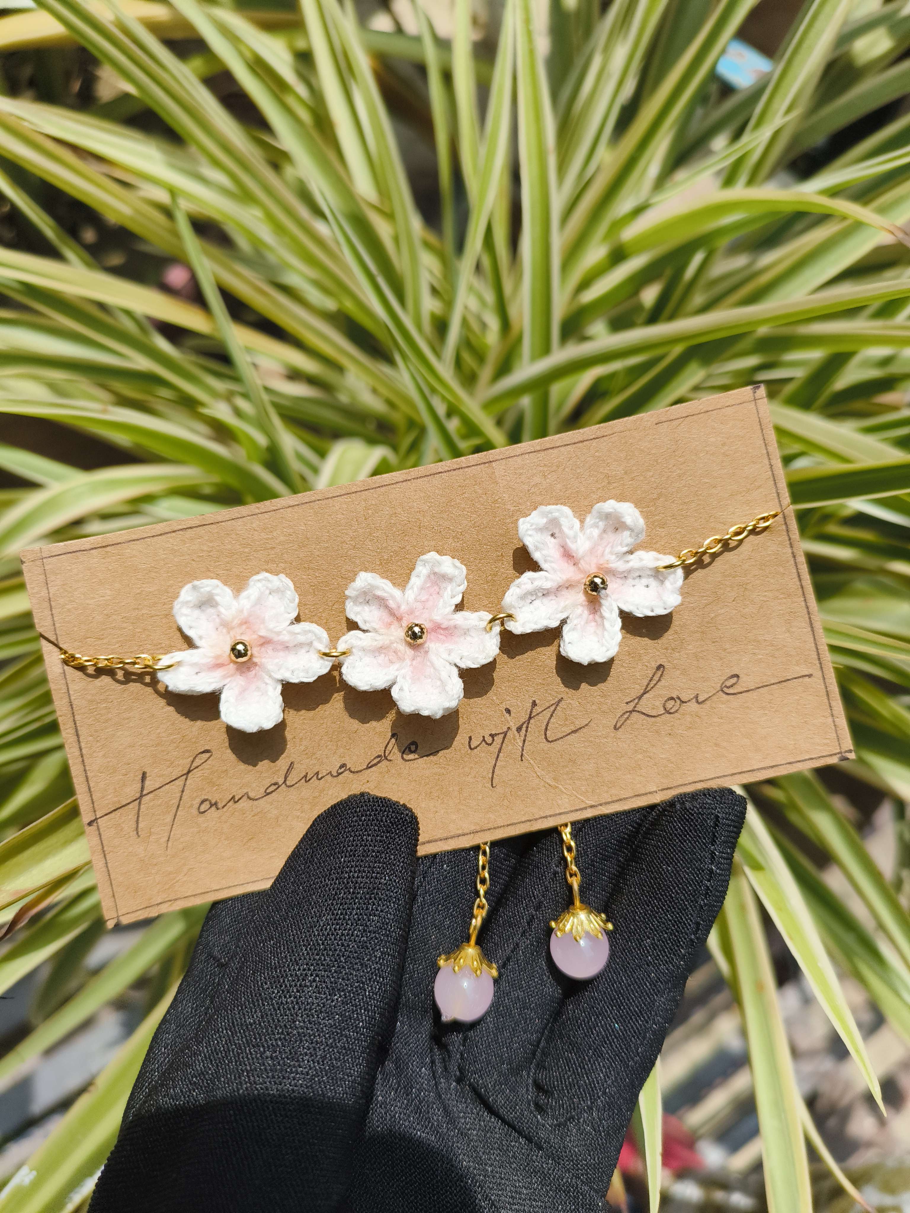 Cherry blossom bracelet
