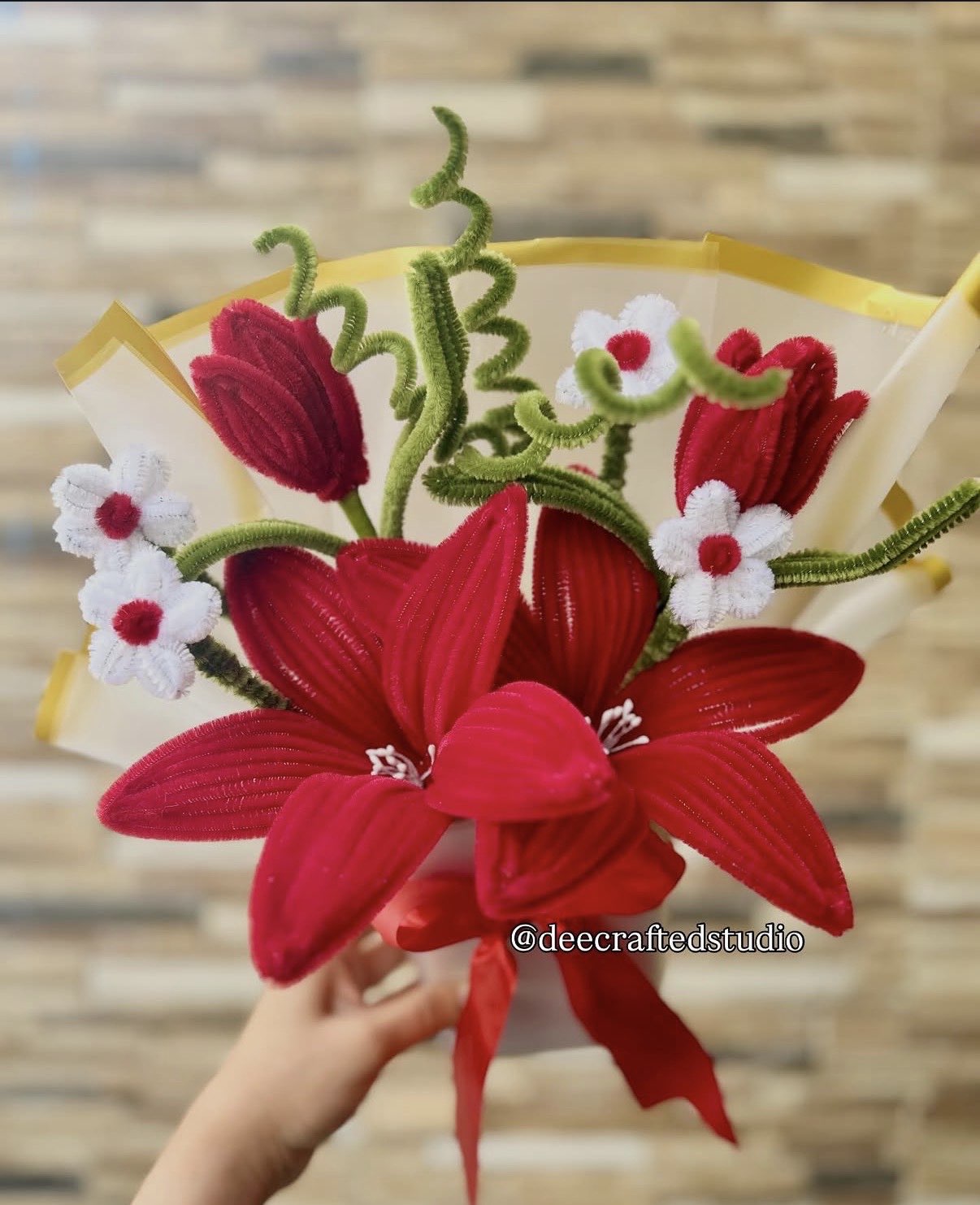 Red velvet boquet