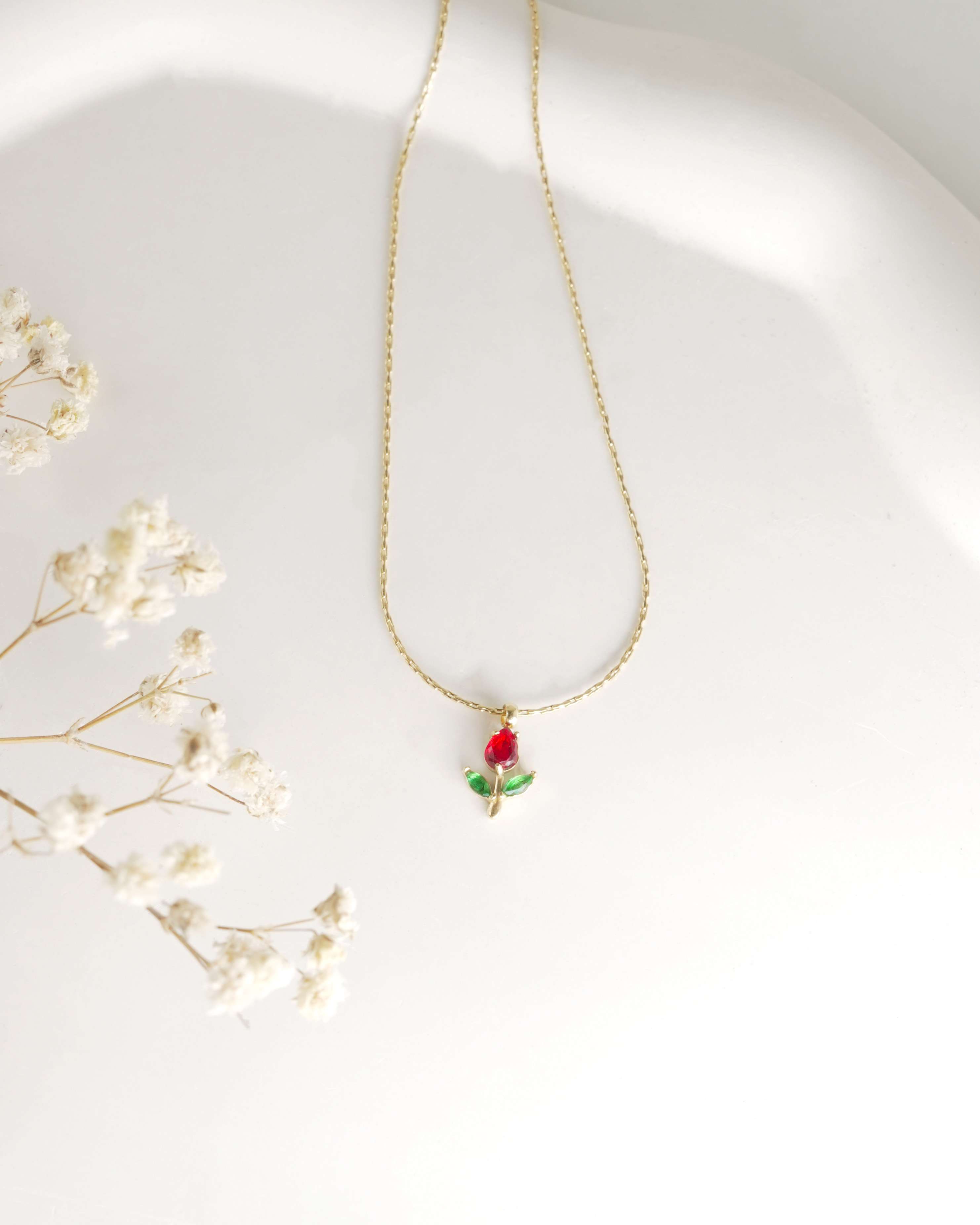Mini Red Flower