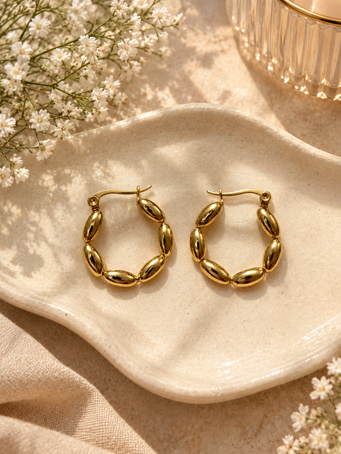 Molten oval hoops