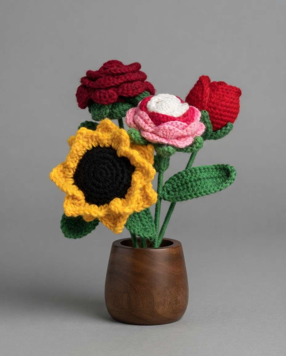 Crochet flower