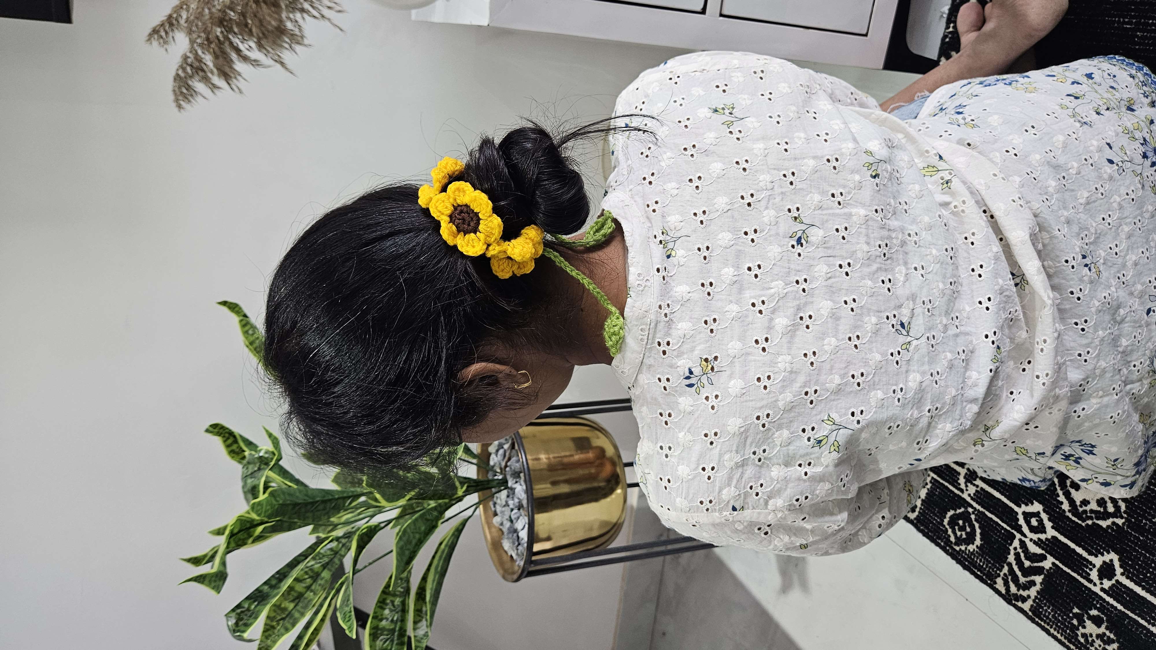 Sunflower gajra