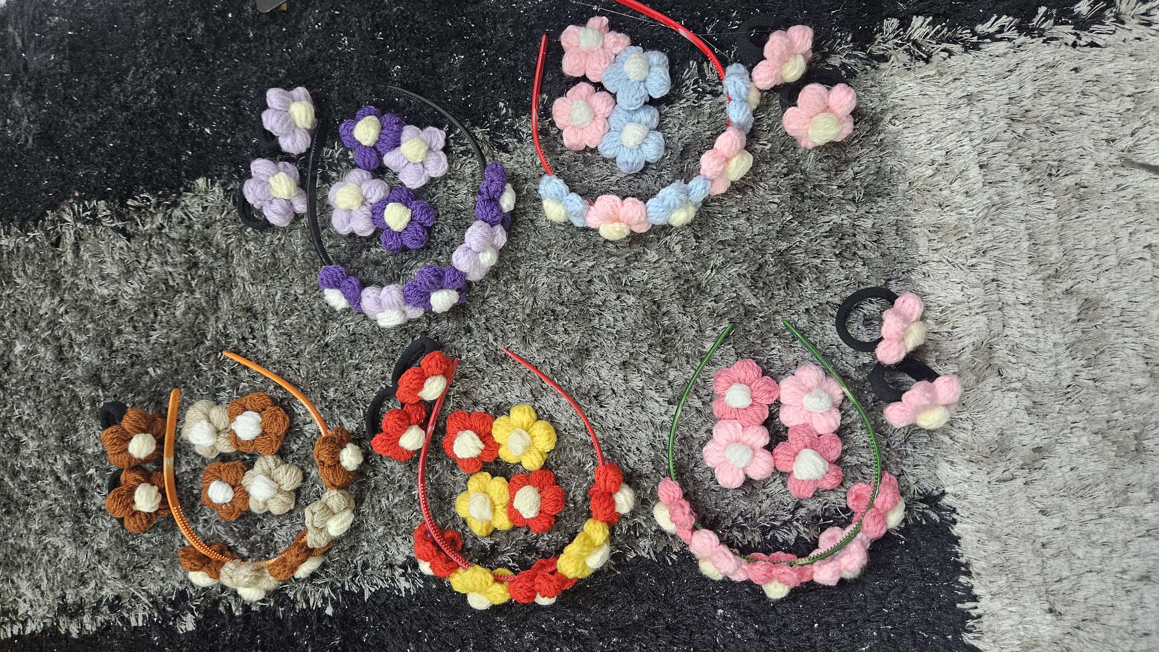 Kids hair items - set of 3