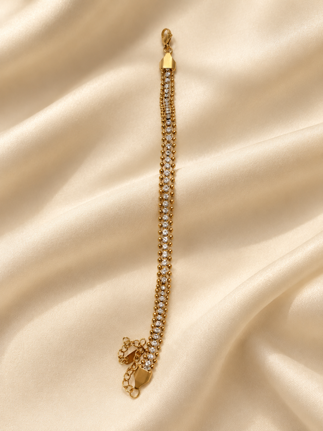 Tennis trio bracelet