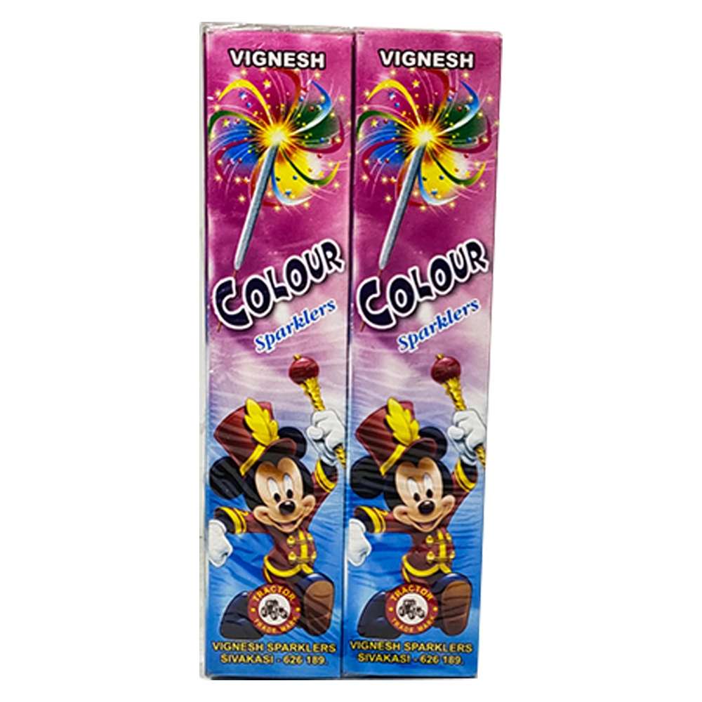 10 CM COLOUR SPARKLERS