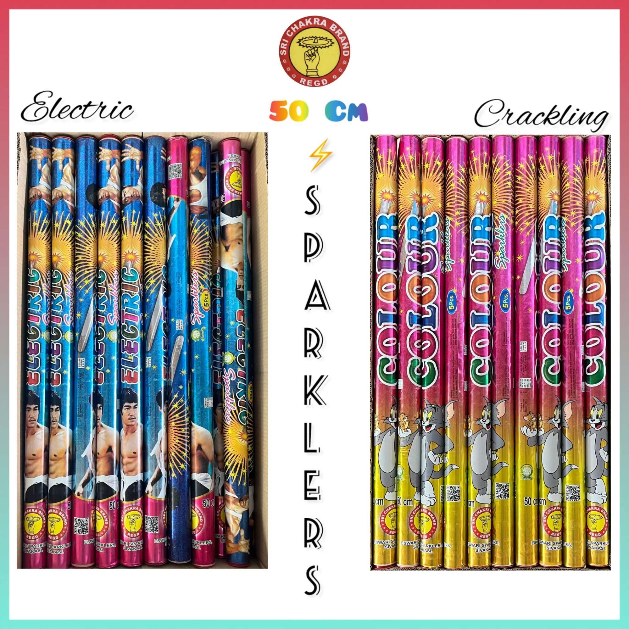 50 CM SPARKLERS