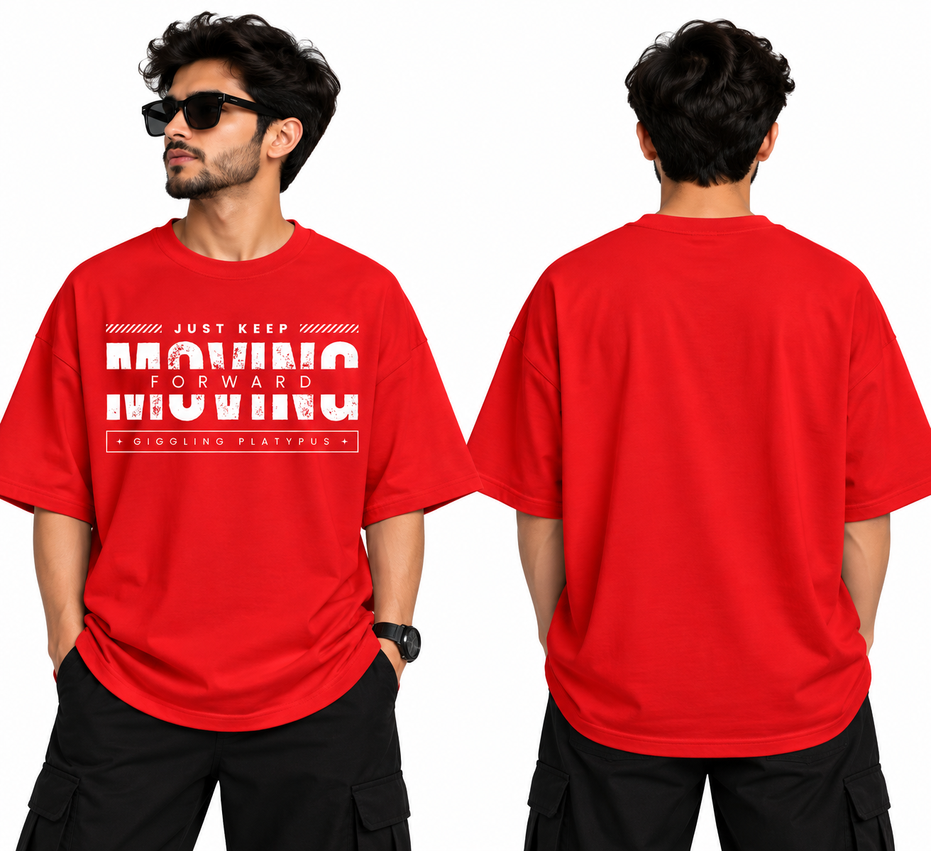 Moving Forward Oversize Tshirt