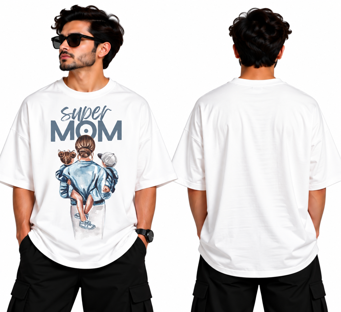 Super Mom Oversize Tshirt