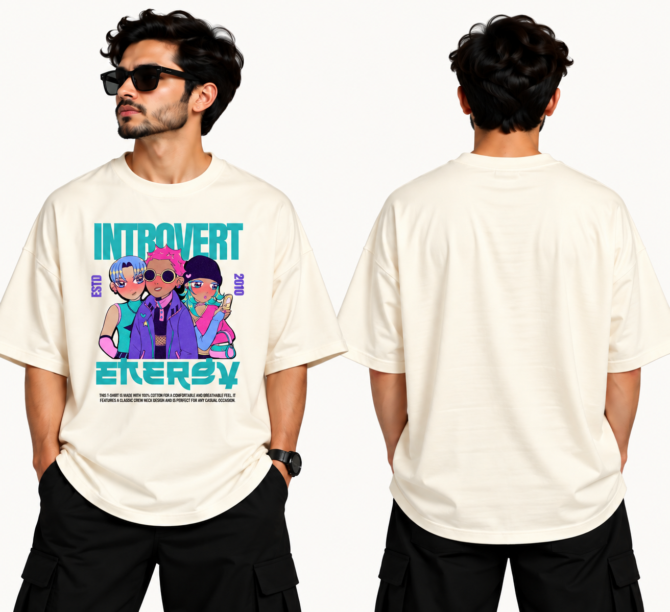 Introvert Oversize Tshirt