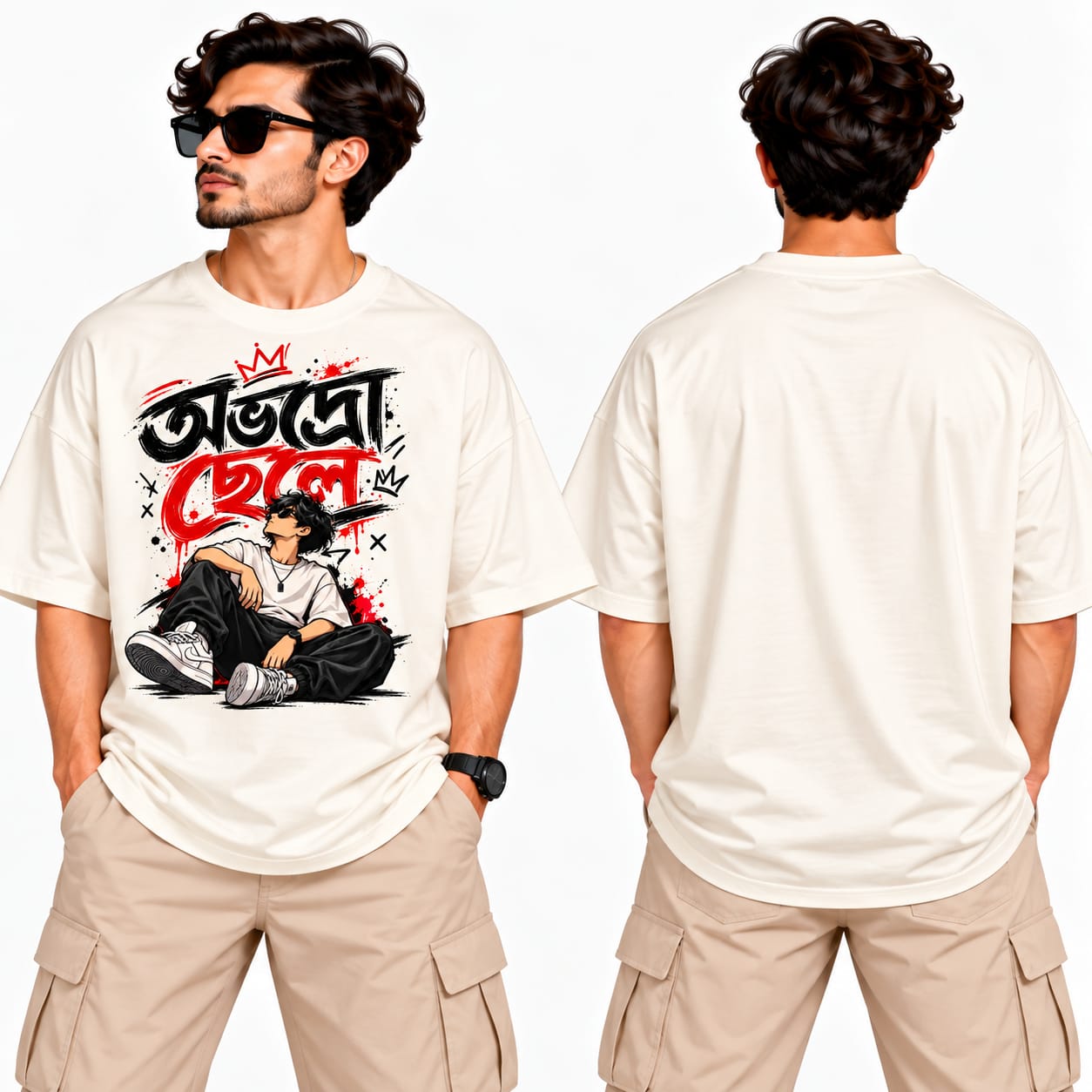 Bengali Emotion's Oversize Tshirt