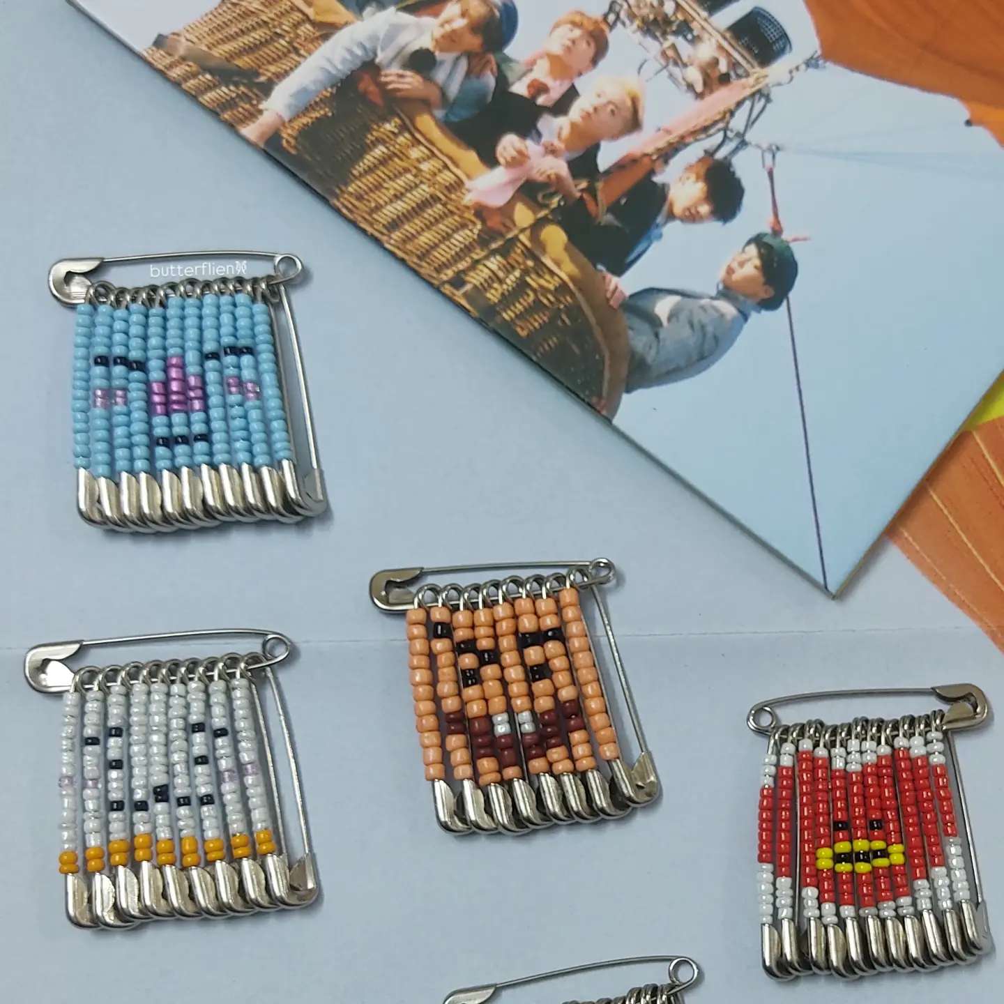 BT21 Beadpins (Per Pin) image 2