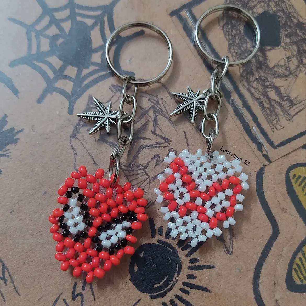 Spiderman duo keychain 🕷