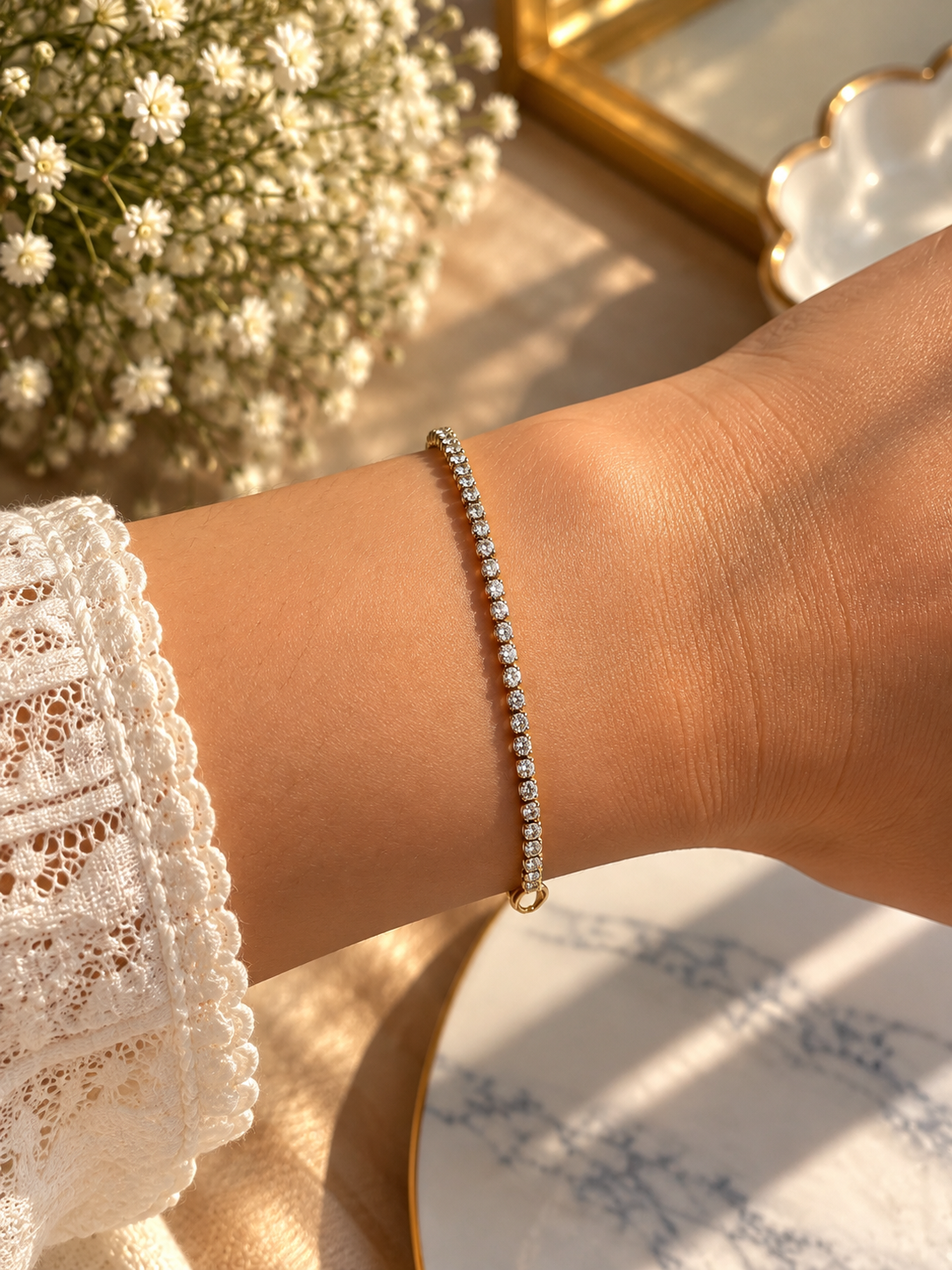 LAX_Sparkle Tennis Bracelet