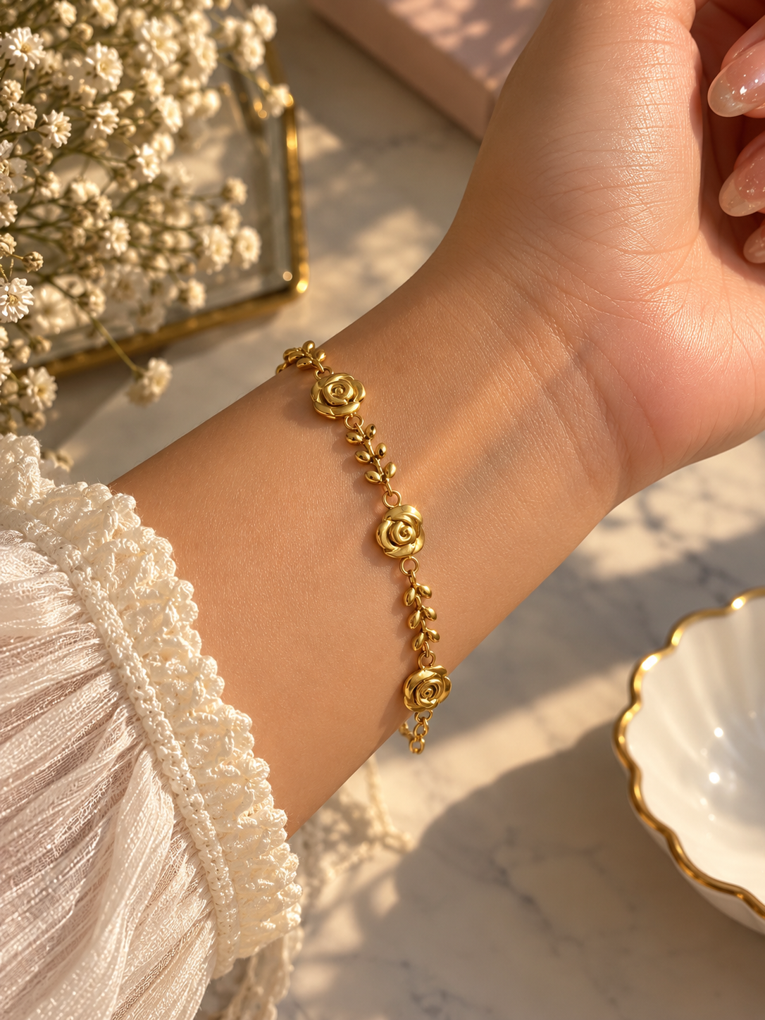 LAX_Rose Garden Bracelet 🌹