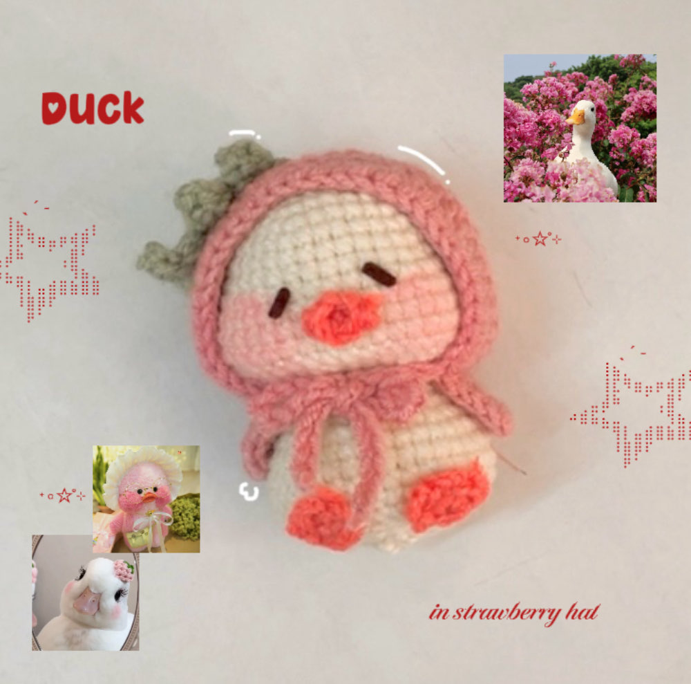 Duck keychain