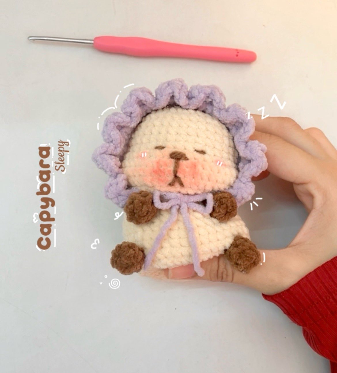Capybara keychain