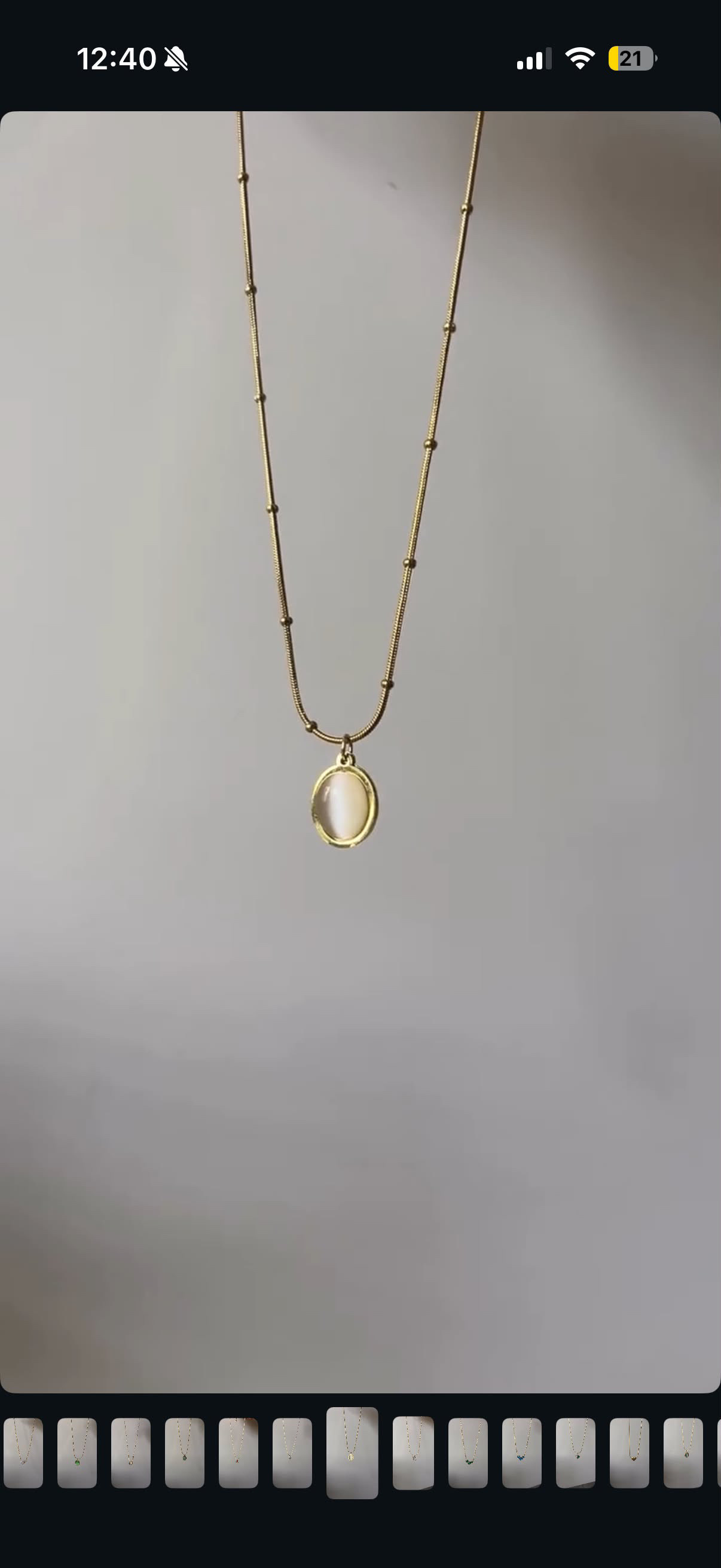 Monalisa oval (beige)