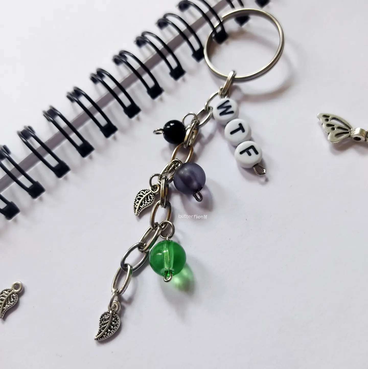 WTF Grunge keychain image 2