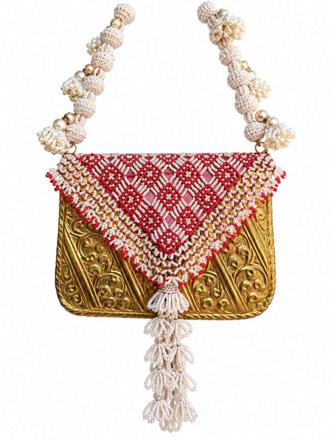 The Gulabi Zohra — Pink Afghani Bag