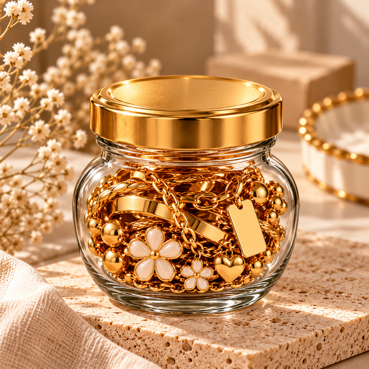 LAX Mini Treasure Mystery Jewellery Jar