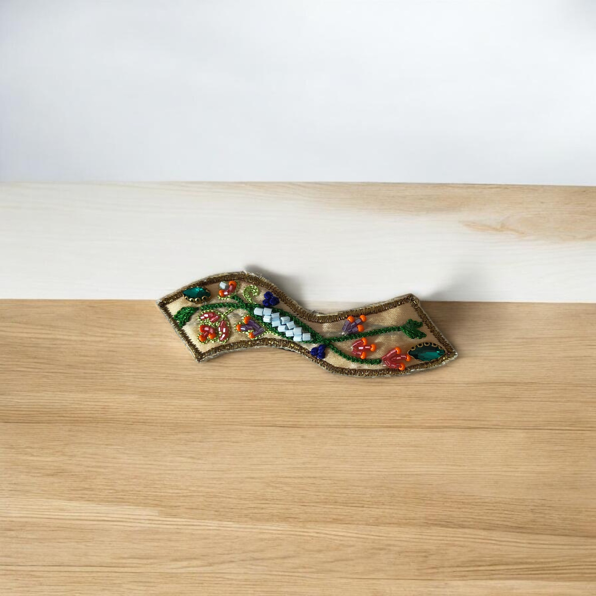 Wavy Vein barrette clip