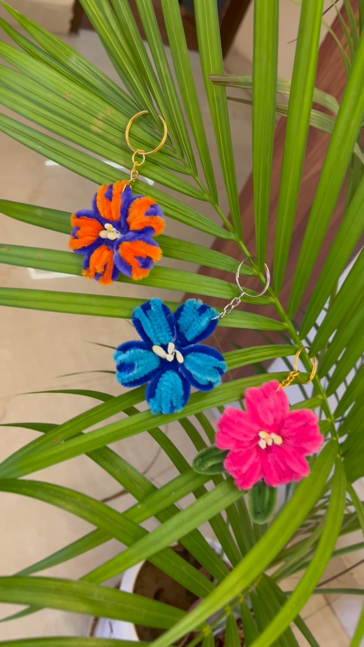 Flower Keychain